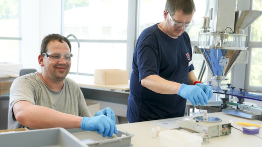 Montage und Verpacken